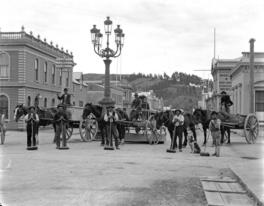 ARC Exclusive Print of the Glass Plate Negative of the Symons Fountain